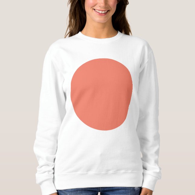 Sweatshirt Printemps été couleur rose rose (Devant)