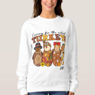 Sweatshirt Prise En Charge Des Dindons Les Plus Cuttes NICU I