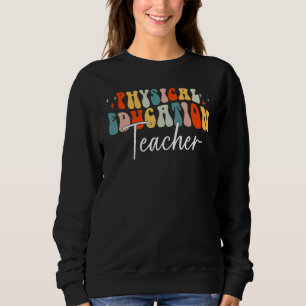 Sweatshirt Professeur d'éducation physique Automne Feuilles d