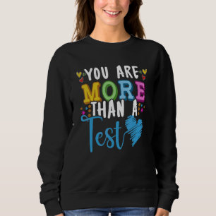 Sweatshirt Professeur Le Jour De L'Examen Vous Êtes Plus Qu'U