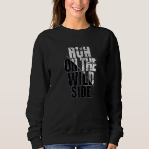 Sweatshirt Profitez De La Course Cool De Porter Sur Les Citat