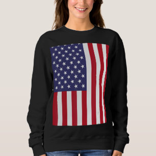 Sweatshirt Profitez de l'illustration de l'usure Drapeau Usa