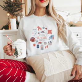 Sweatshirt Profitez des petites choses Hygge Noël