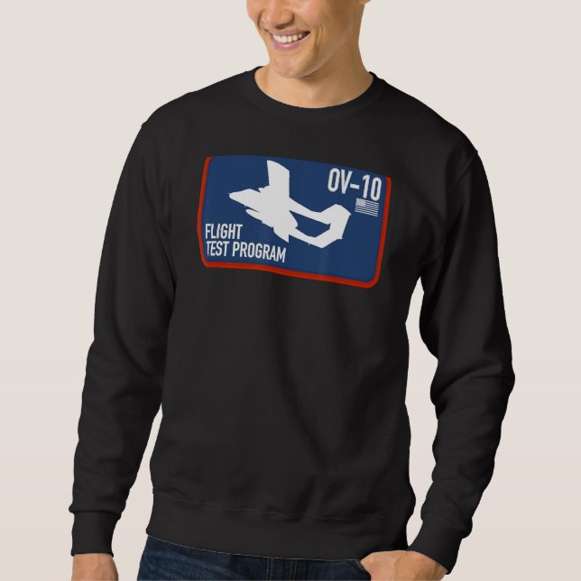 Sweatshirt Programme de test en vol Ov 10 (Devant)