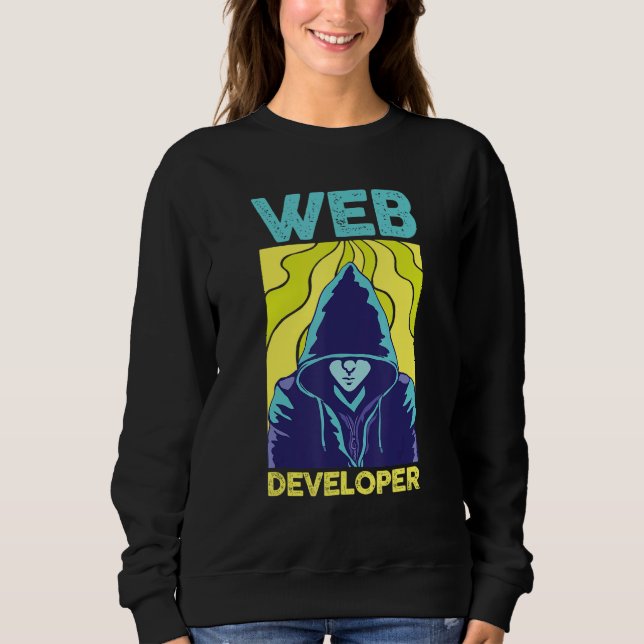 Sweatshirt Programmeur Codage Langage de programmation Dévelo (Devant)