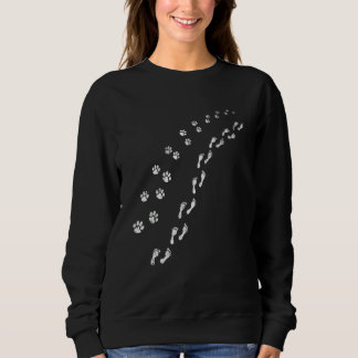 Sweatshirt Promener avec le chien chien