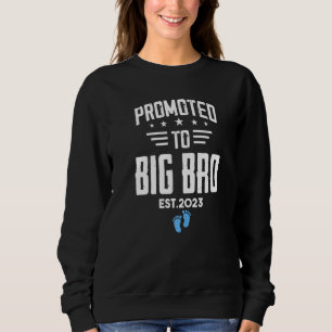 Sweatshirt Promoted To Big Bro 2023 C'est une Grossesse de ga
