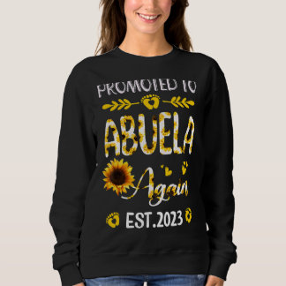 Sweatshirt Promu À Abuela De Nouveau Tournesol 2023 Nouvelle