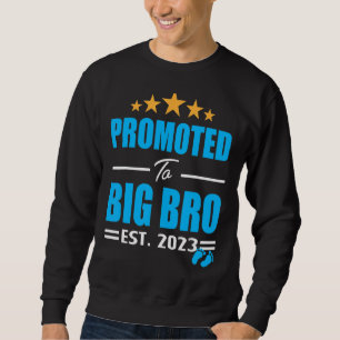 Sweatshirt Promu À Big Bro Je vais être un Big Brother