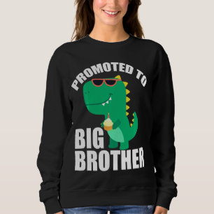 Sweatshirt Promu À Big Brother T Rex Pour Garçons Big Brother