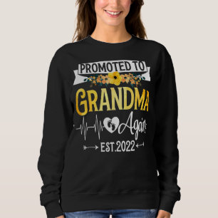 Sweatshirt Promu à grand-mère à nouveau 2022 Fête des Mères