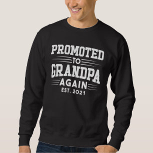 Sweatshirt Promu À Grand-Père À Nouveau 2021 Grand-Père 2021