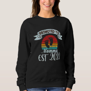 Sweatshirt Promu À Momma 2022 Pour Nouvelle Maman Première Ma