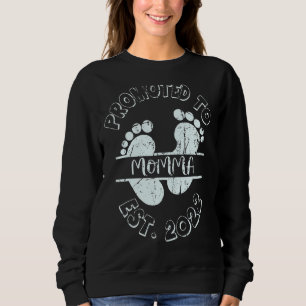 Sweatshirt Promu À Momma 2022 Pour Nouvelle Maman Première Ma
