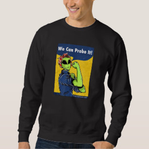 Sweatshirt Propagande Alien Rosie Le Riveter Espace Alien Par