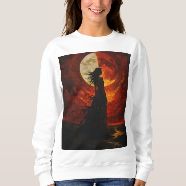 Sweatshirt Prophétie de la lune de sang (Devant)