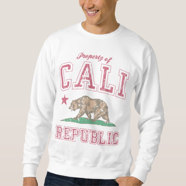 Sweatshirt Propriété de la République de la Californie (Devant)