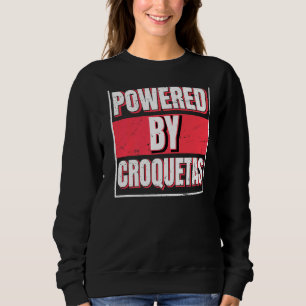 Sweatshirt Propulsé Par Croquetas Le Bar Protéin Cubain