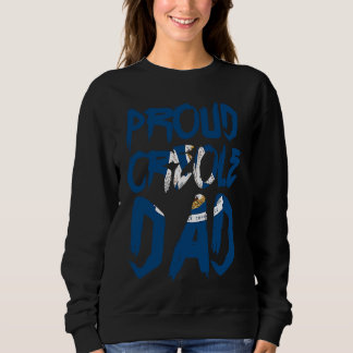 Sweatshirt Proud Creole Dad History Kriol Louisiana Caribbean