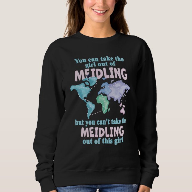 Sweatshirt Proud Girl From Meidling Relocation From Meidling (Devant)
