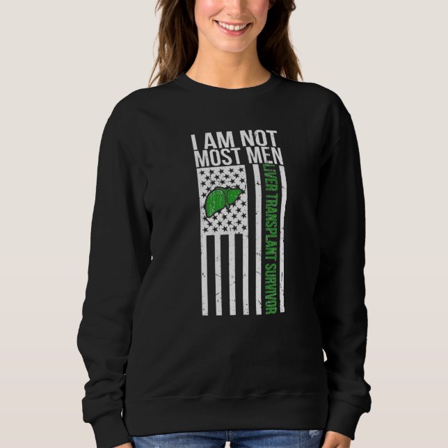 Sweatshirt Proud Liver Transplant Survivor Liver Transplant R (Devant)