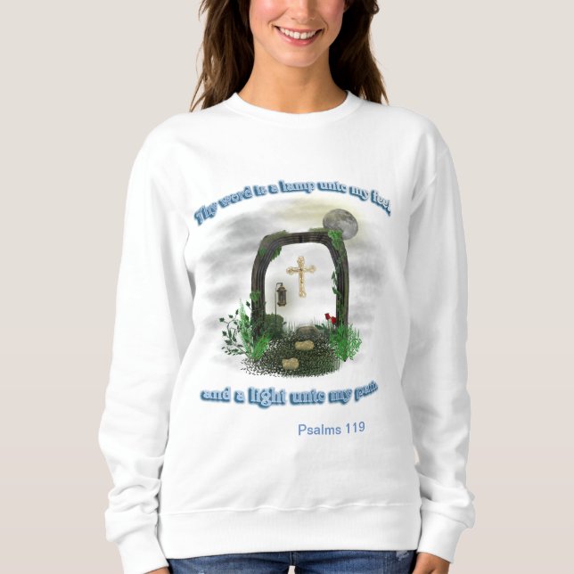 Sweatshirt Psaume 119 (Devant)