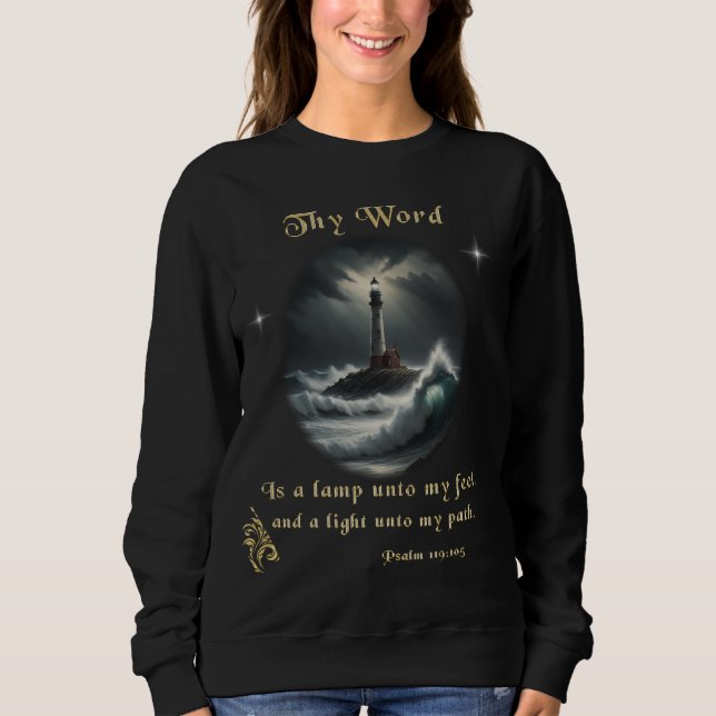 Sweatshirt Psaume 119 (Devant)