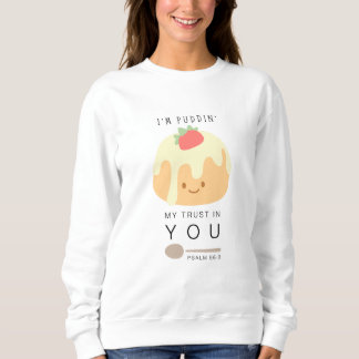 Sweatshirt Pudding Trust psaume 56 Christian Femmes