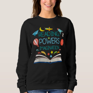 Sweatshirt Puissances de lecture Livres d'imagination Apprent