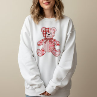 Sweatshirt Pull à patchwork