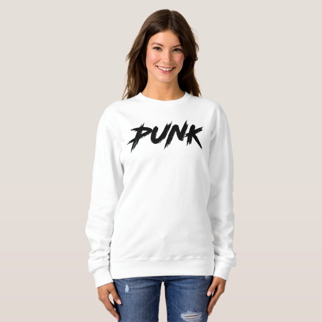 SWEATSHIRT PUNK (Devant entier)