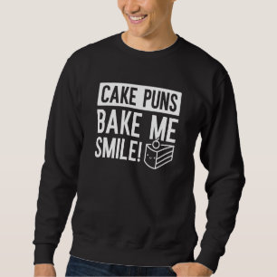 Sweatshirt Puns De Gâteaux M'Afaire Sourire