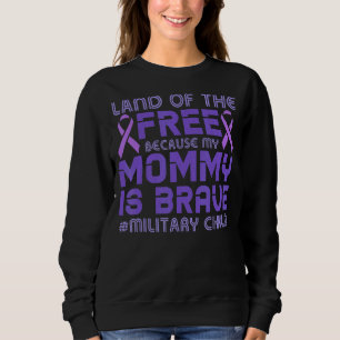 Sweatshirt Purple Up Militaire Enfant Mois Terre De La Br Lib