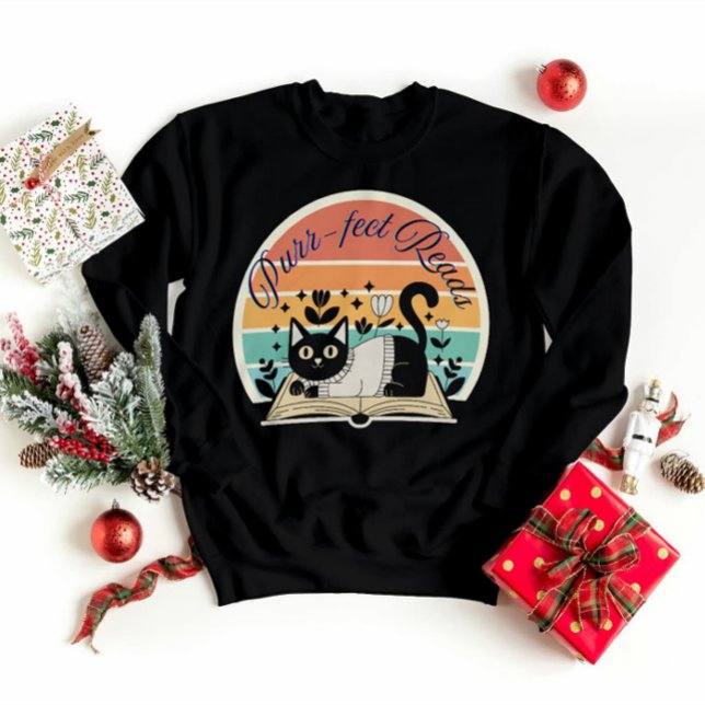 Sweatshirt Purr -fect lit drôles chats amusants Mug (Créateur téléchargé)