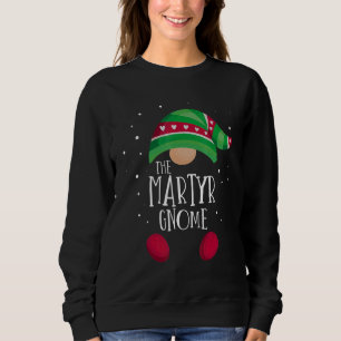 Sweatshirt Pyjamas de Noël assortis pour famille de Gnome Mar