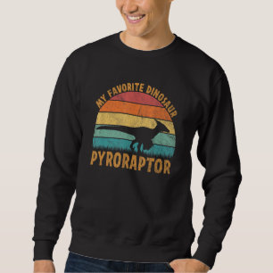 Sweatshirt Pyroraptor Mon Dinosaure Préféré Dino