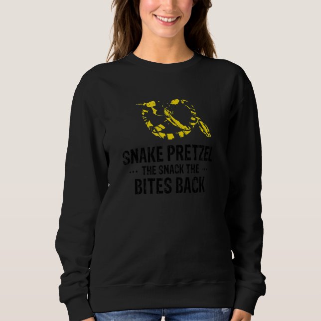Sweatshirt Python Balle Banane et Conceptions de Reptile Noui (Devant)