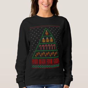 Sweatshirt Quatre Groupes Alimentaires Principaux Sucres de c
