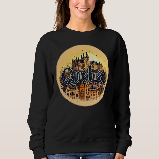 Sweatshirt Québec Canada (Devant)