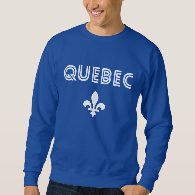 Sweatshirt Québec Rétro (Devant)