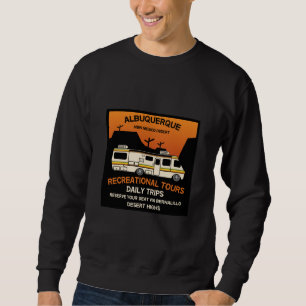 Sweatshirt Queen of the Camper - Drôle Camping RV Caravan