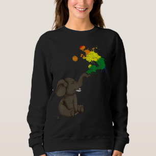 Sweatshirt Queer Human Rights Rainbow Elephant Afrique Animal