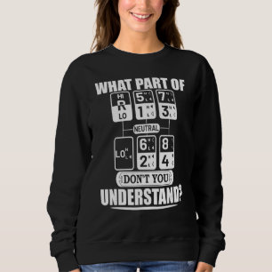 Sweatshirt Quelle partie de Neutre ne comprenez-vous pas Cami