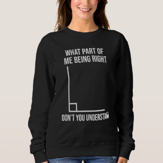 Sweatshirt Quelle Partie De Prof De Maths Mathématicien Ingén
