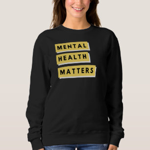Sweatshirt Questions de santé mentale