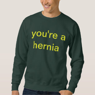 Sweatshirt qui n'est pas maintenant des manières