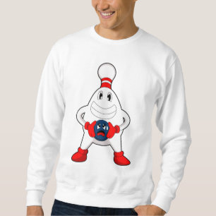 Sweatshirt Quille de bowling Boule de bowling