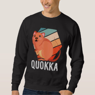 Sweatshirt Quokka australien rétro
