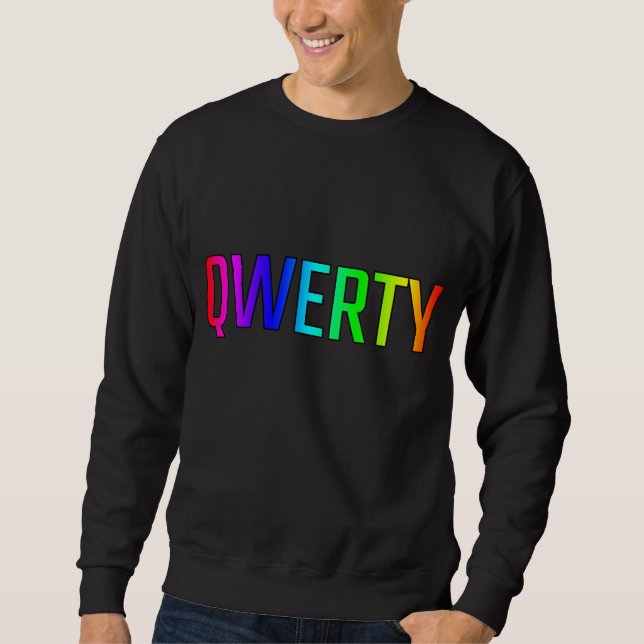 SWEATSHIRT QWERTY (Devant)