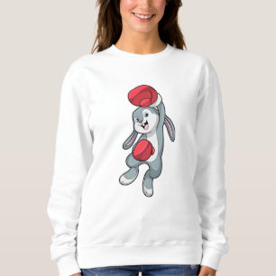 Sweatshirt Rabbit à la boxe avec gants de boxe